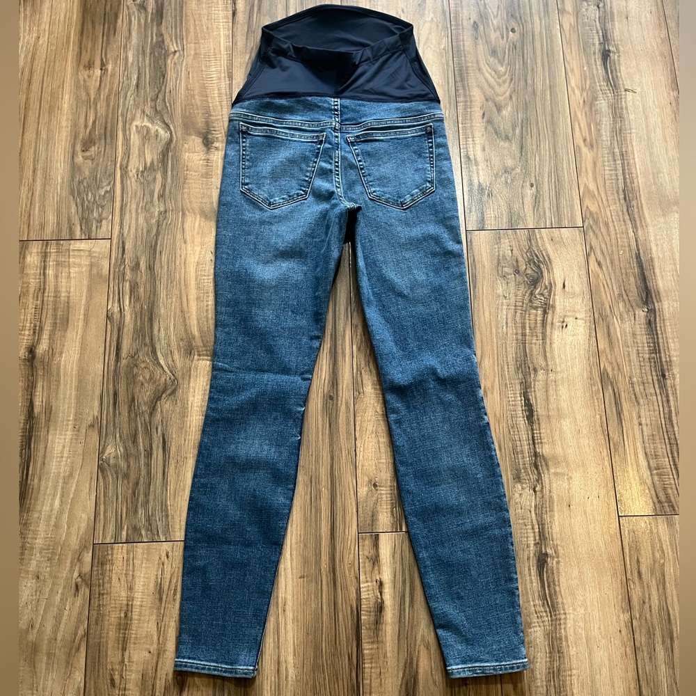 J. Crew Blue Skinny Jeans with Distressed Details - Picture 2 of 14
